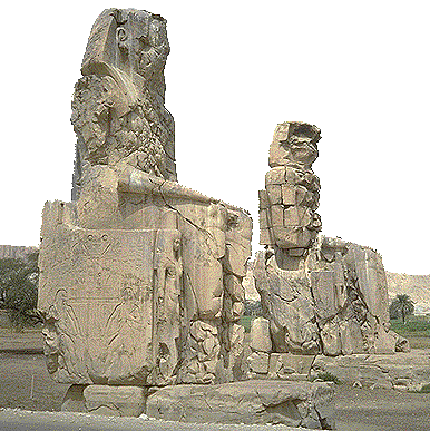 Memnon colossi